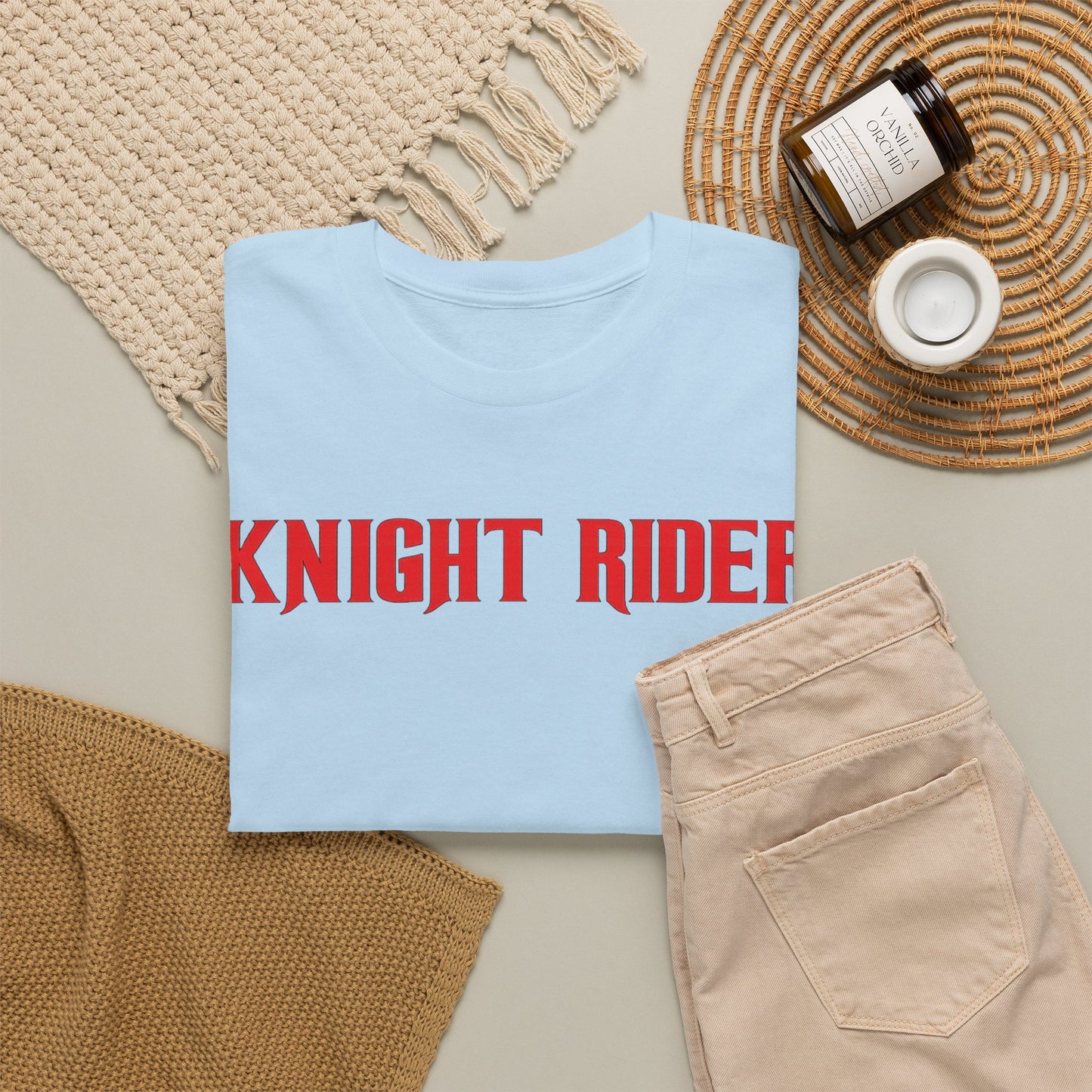 Knight Rider Tee — Retro TV Car Graphic T-Shirt