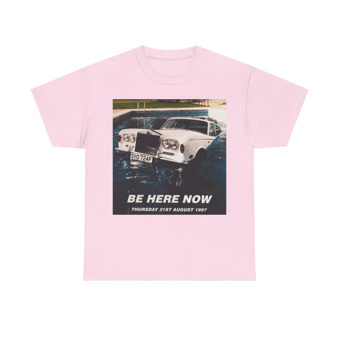 Oasis Be Here Now Vintage Graphic Tee — Retro Aesthetic T‑Shirt (Thursday 21st August 1997)