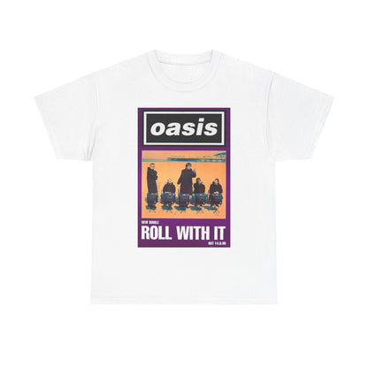 Oasis "Roll With It" Band Tee