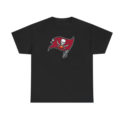 Tampa Bay Buccaneers Flag T-Shirt — Football Pirate Logo Tee