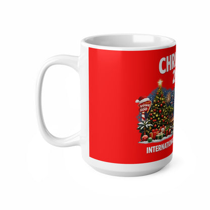 Christmas 2026 Orlando Souvenir Coffee Mug — International Drive Holiday Ceramic Cup (11oz/15oz)