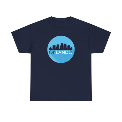 Orlando Skyline Tee — Blue Circle City Skyline T-Shirt