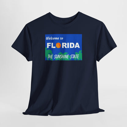 Florida "Welcome to Florida - The Sunshine State" T-Shirt