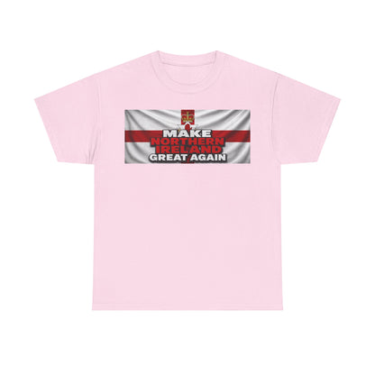 Northern Ireland Collage Tee — "Make Northern Ireland Great Again" Graphic T-Shirt