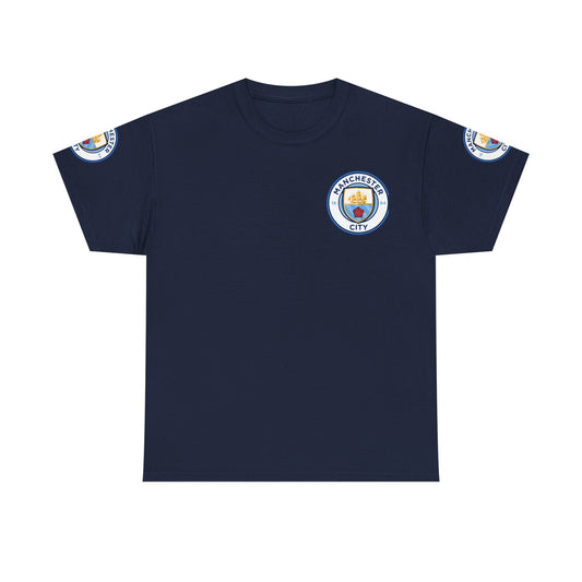 Manchester City Crest T-Shirt — Football Club Logo Tee