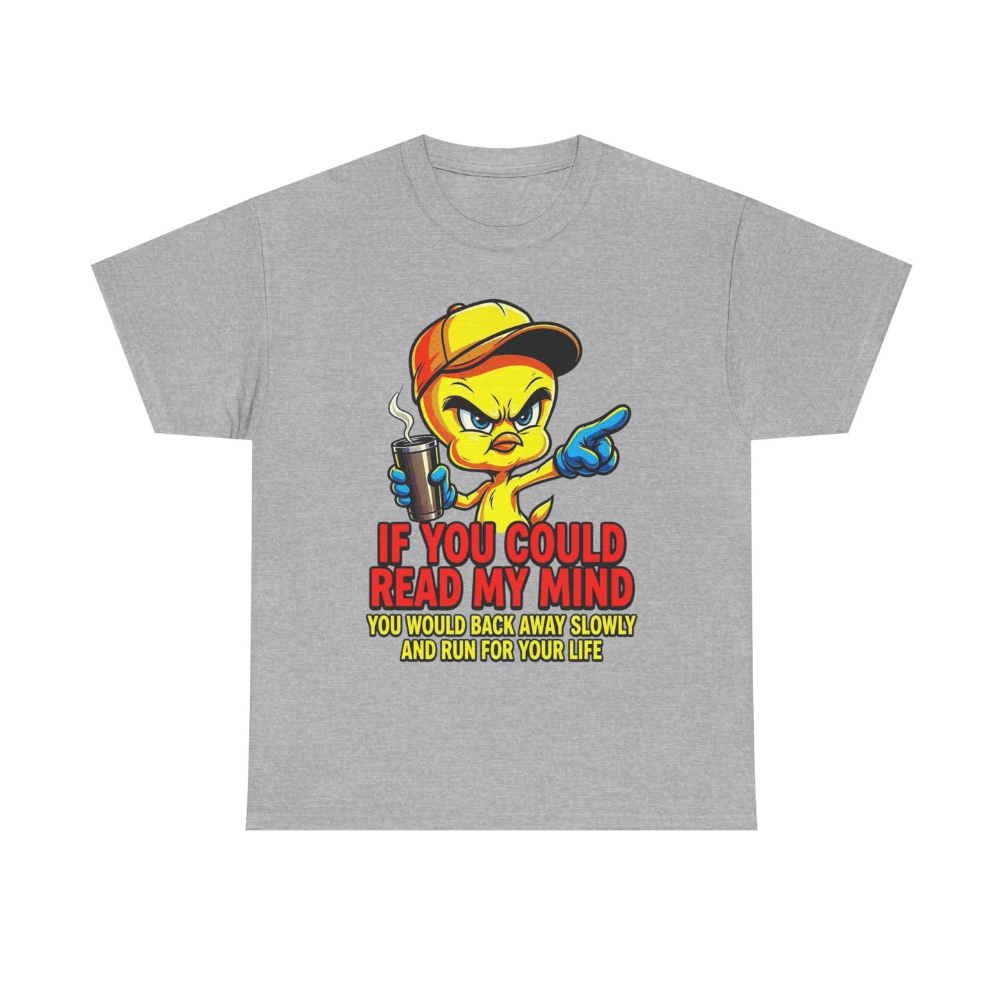 T-Shirt — “If You Could Read My Mind” Tweety Graphic Tee