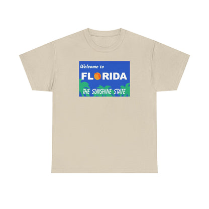 Florida "Welcome to Florida - The Sunshine State" T-Shirt