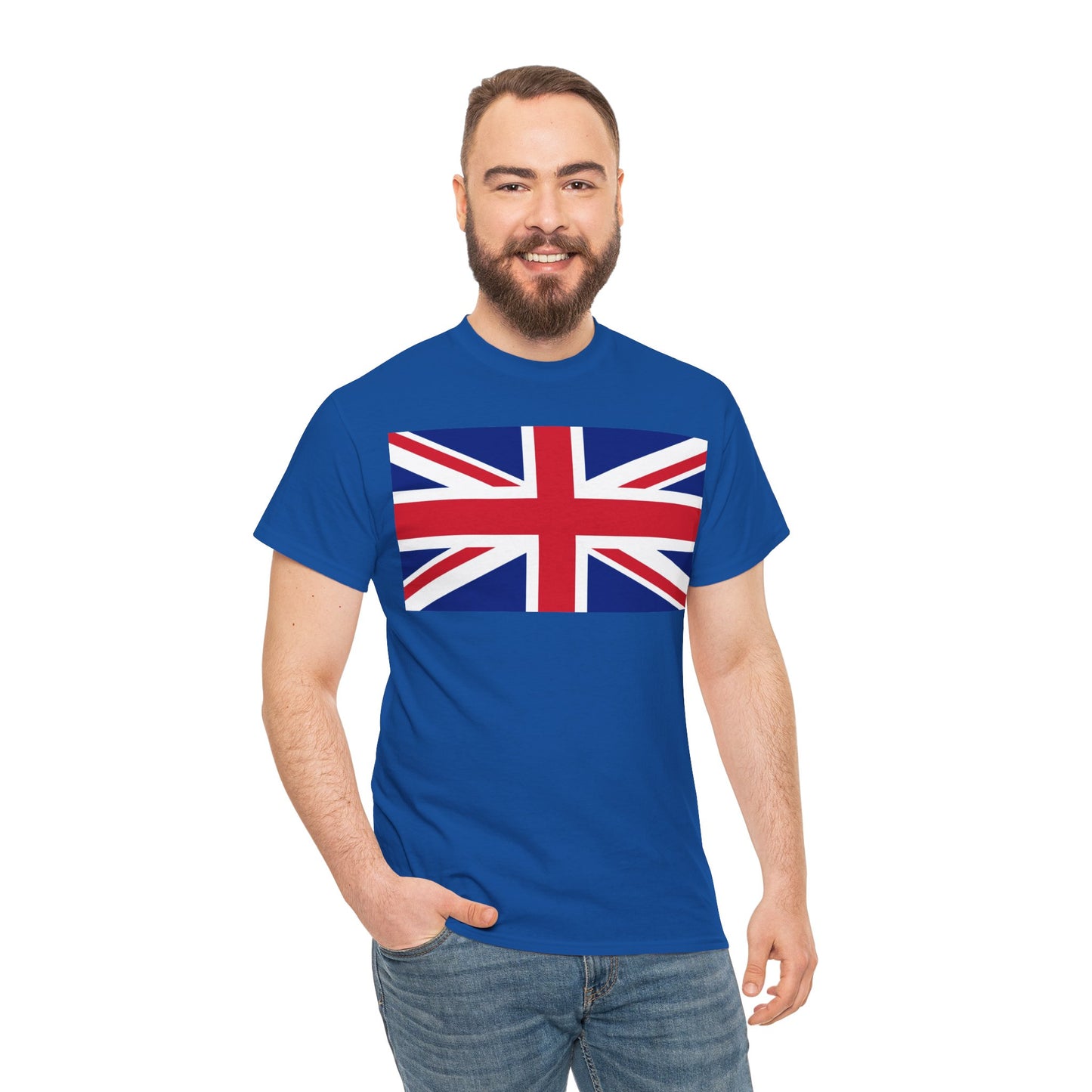 Union Jack Flag T‑Shirt — British Flag Tee for UK Pride & Travel