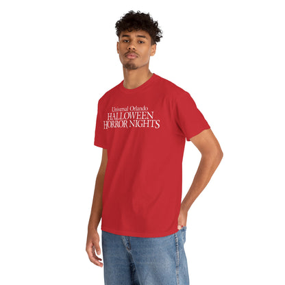 Universal Halloween Horror Nights T-Shirt — Universal Orlando Retro Logo Tee