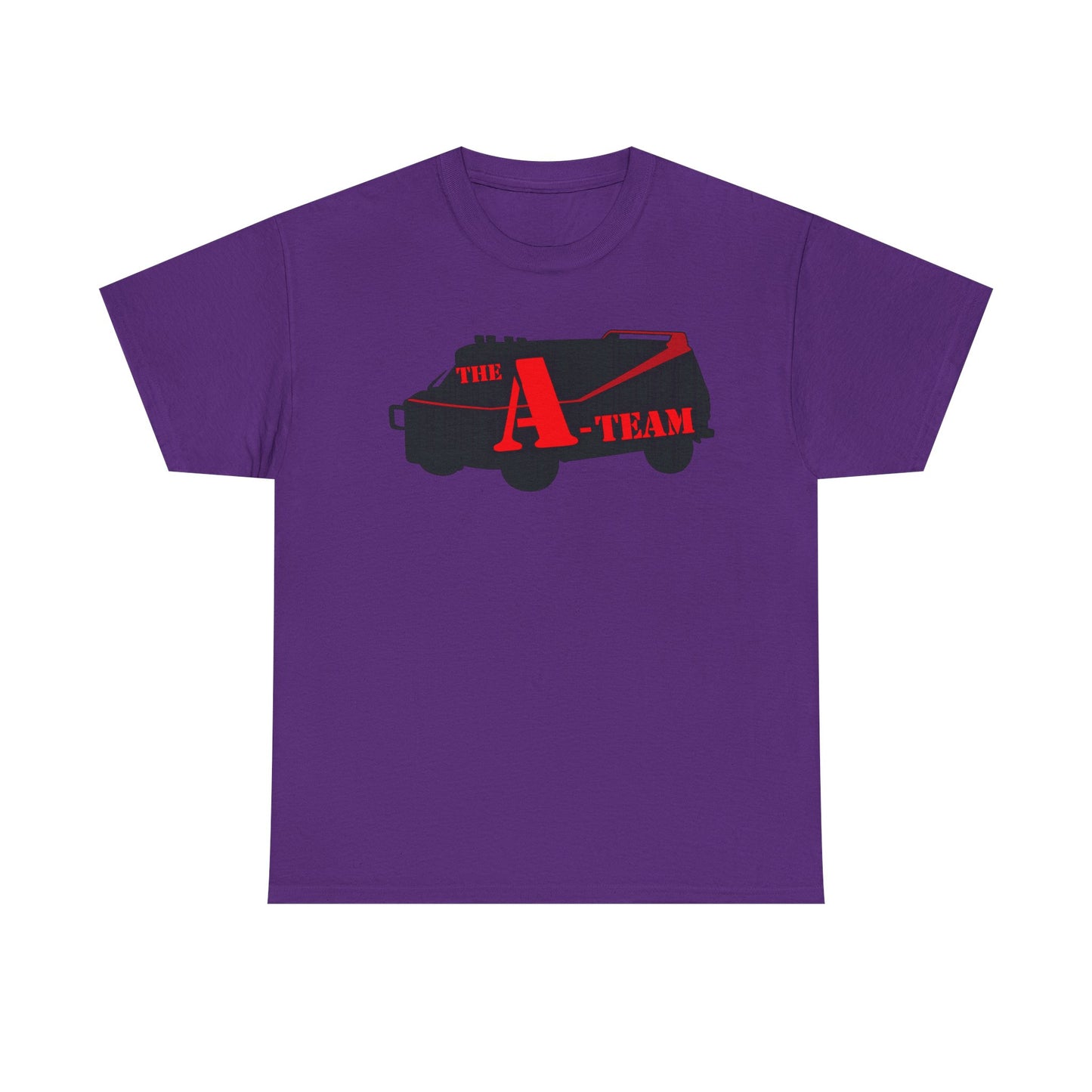 A-Team Van Graphic Tee — Retro Action TV Logo T-Shirt