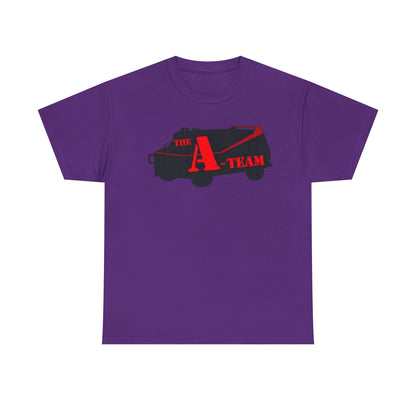 A-Team Van Graphic Tee — Retro Action TV Logo T-Shirt