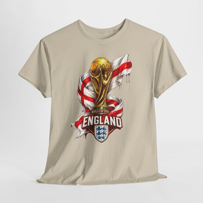 England World Cup Trophy T‑Shirt — St George's Cross Football Fan Tee
