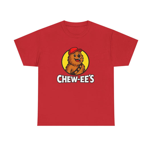 Chew-Ee's Dog Logo T-Shirt — Cute Golden Retriever Graphic Tee