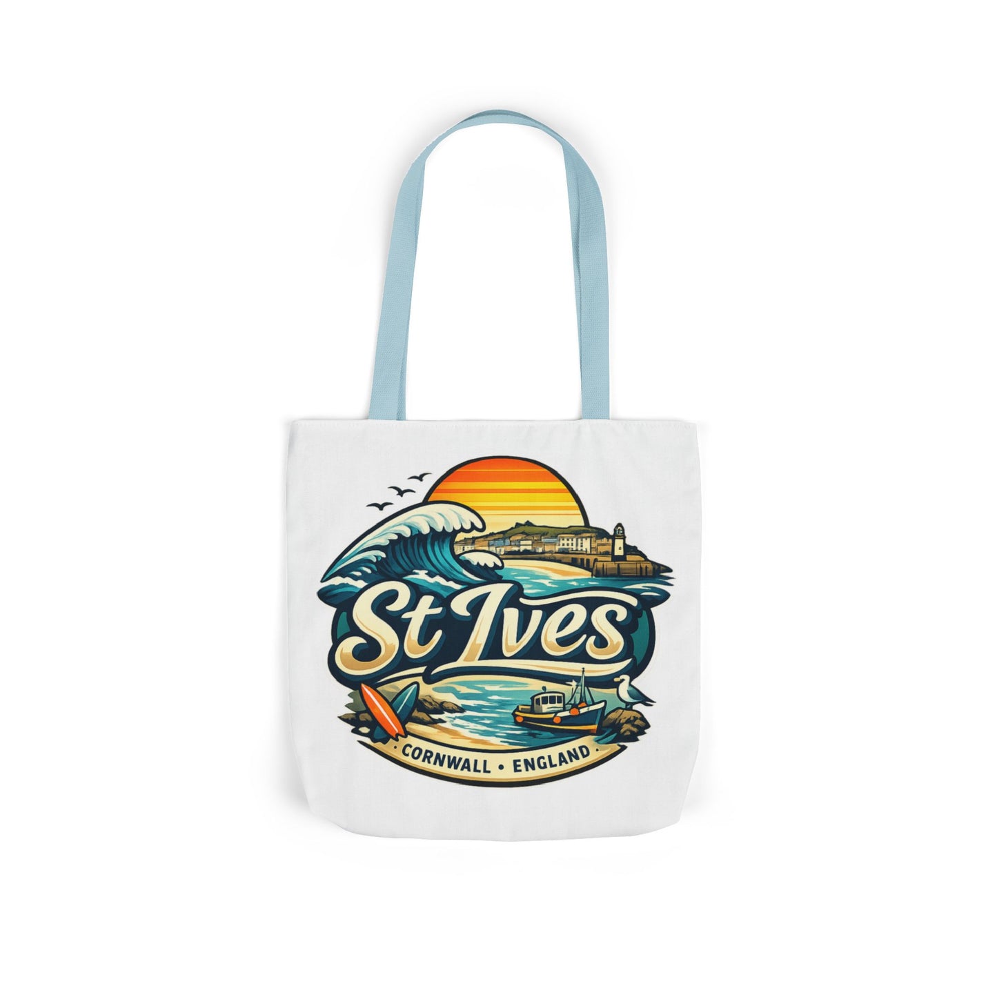 St Ives Cornwall Sunset Tote Bag