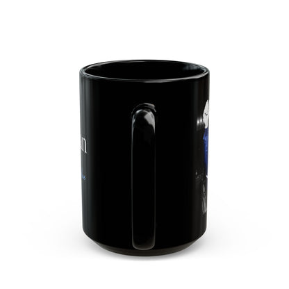 Kevin Keegan Memorial Black Mug – "Once a Blue, Always a Blue" (11oz/15oz)