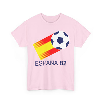Spain 82 Soccer Tee – Retro España World Cup Football Shirt