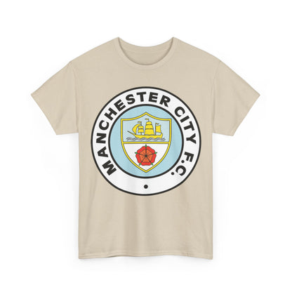 Manchester City F.C. Retro Crest T-Shirt – Retro Football Fan Tee