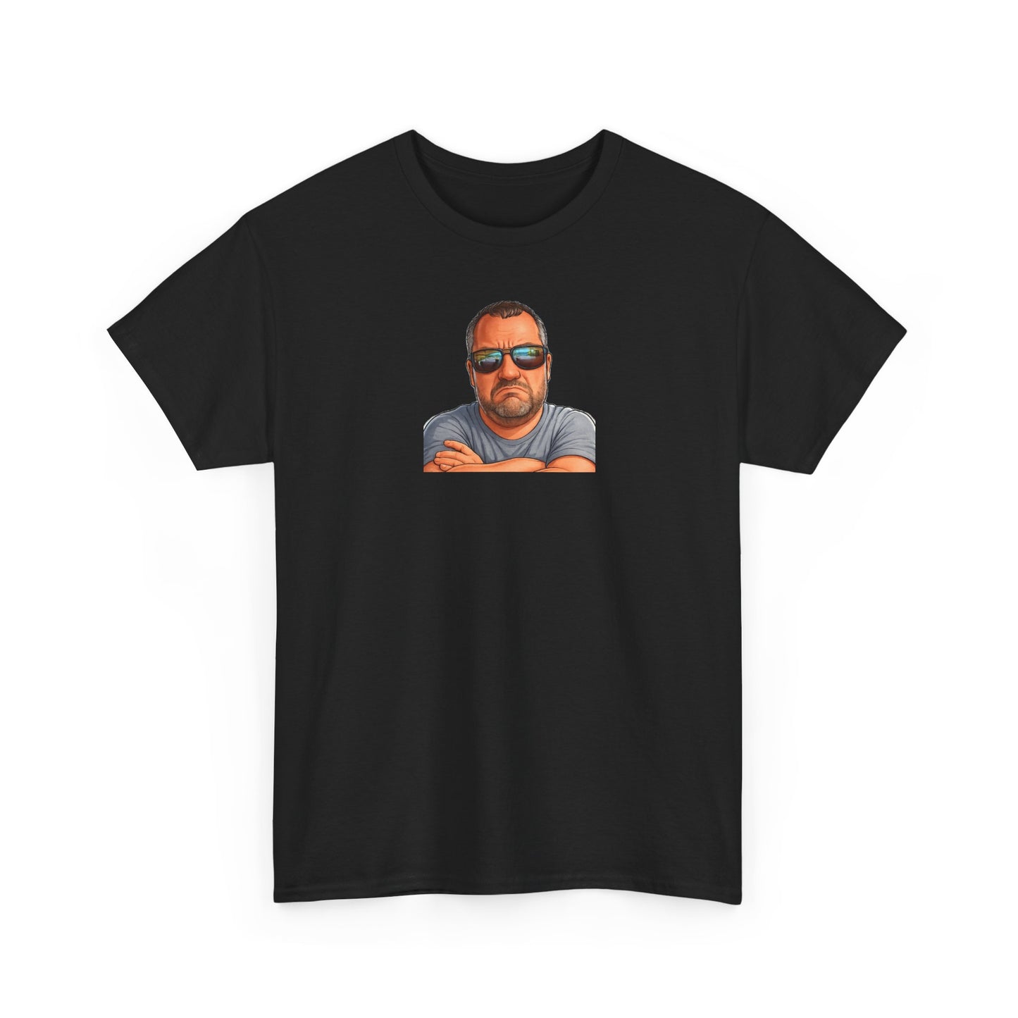 Go Ahead Make My Day T-Shirt — Sunglasses Guy Graphic Tee