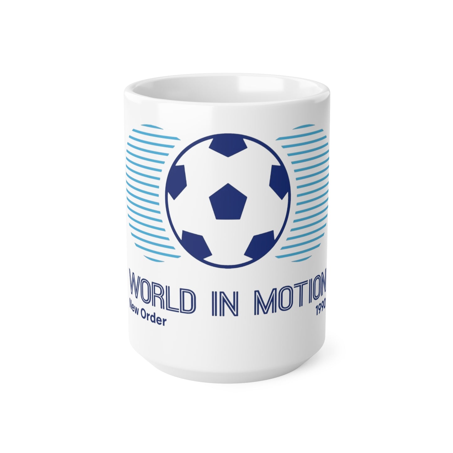 England “World in Motion” Ceramic Coffee Mug – 11oz & 15oz