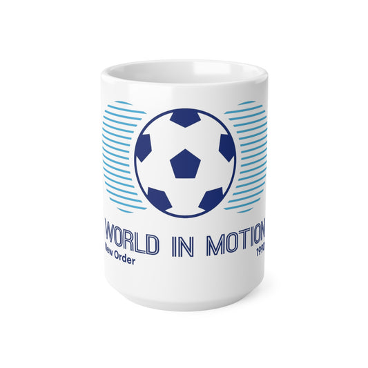 England “World in Motion” Ceramic Coffee Mug – 11oz & 15oz