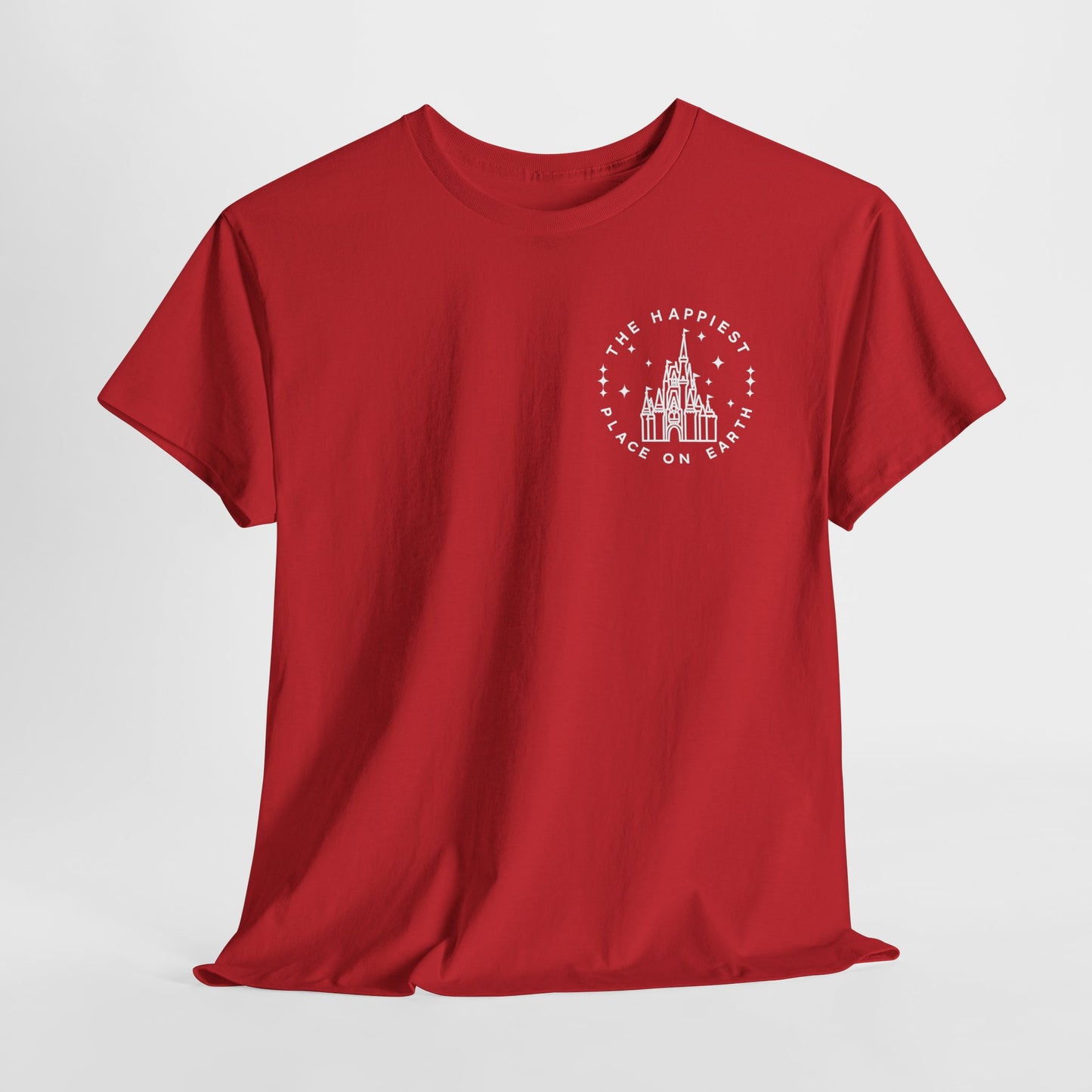 Castle Graphic Tee — "The Happiest Place on Earth" Theme Park T‑Shirt