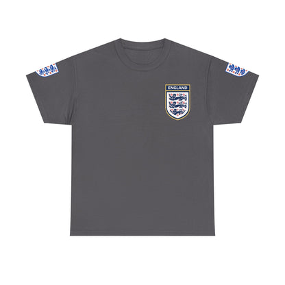 England Football Tee — "And After All You're My Wonderwall" Lyrics Tee