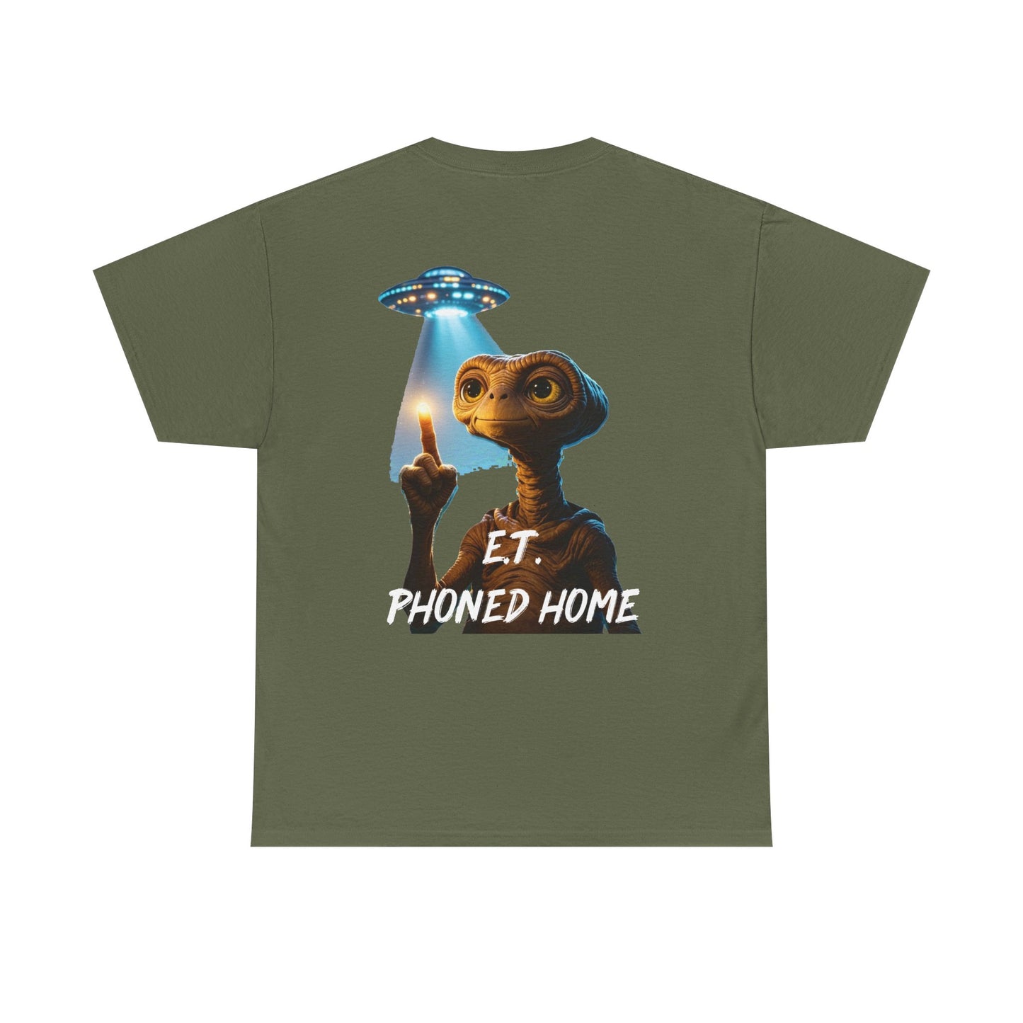 E.T. Phoned Home Tee — Retro Sci‑Fi Alien Graphic T-Shirt