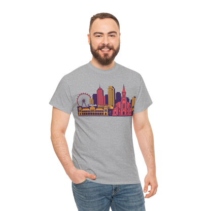Orlando City Skyline T-Shirt — Colorful Urban Landmark Graphic Tee