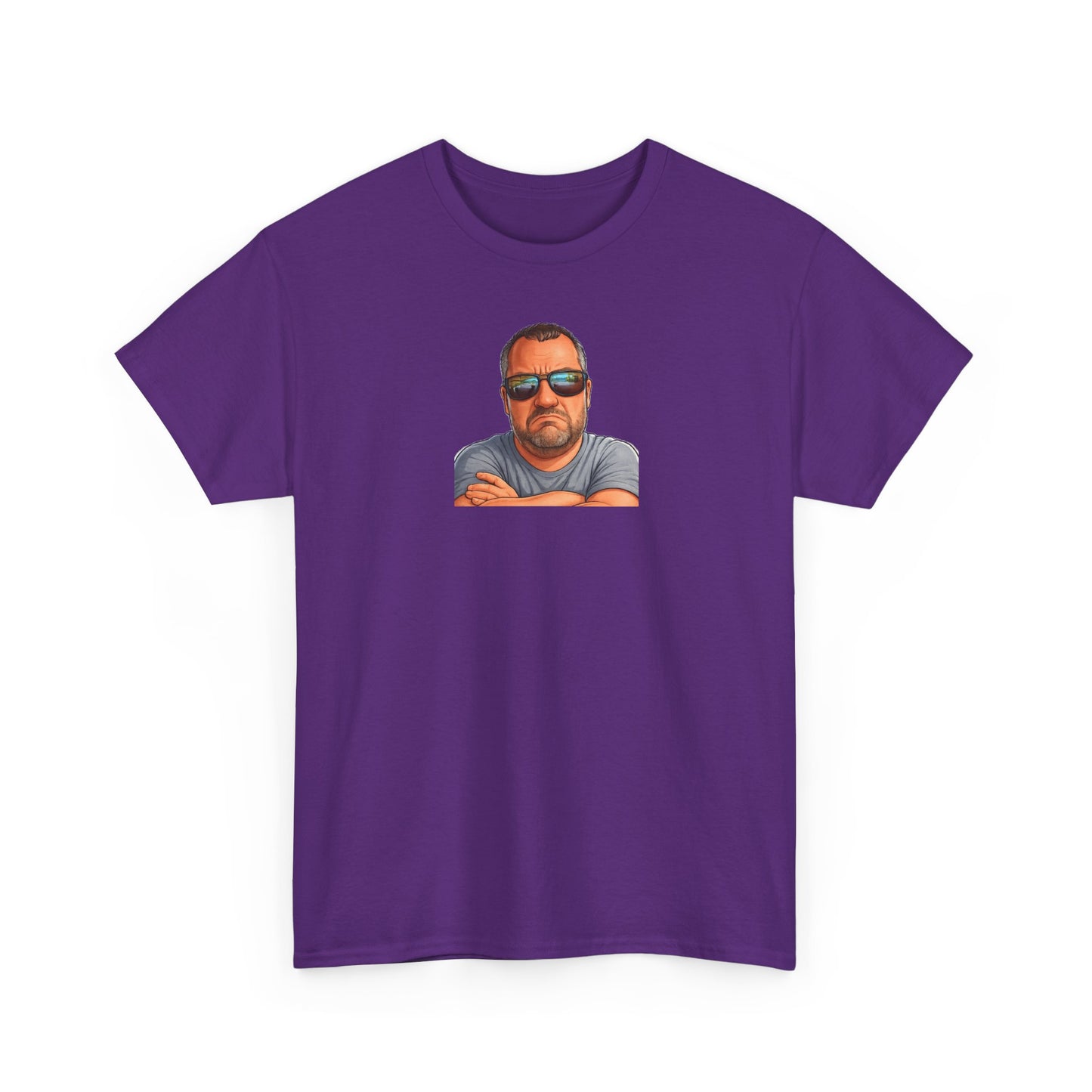 Go Ahead Make My Day T-Shirt — Sunglasses Guy Graphic Tee