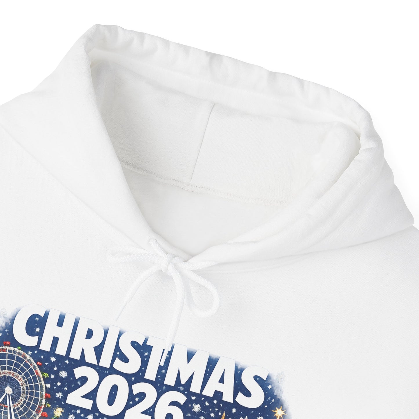 Christmas 2026 Holiday Hoodie — Festive Winter Village Sweatshirt