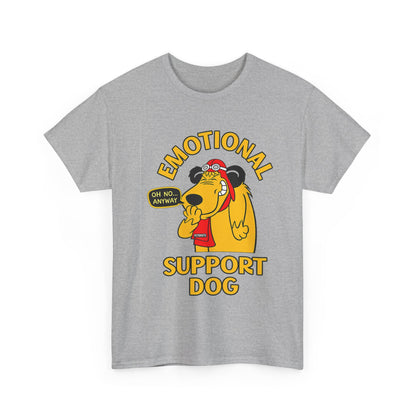 Emotional Support Dog T-Shirt — Cute Cartoon Comfort Pup Tee