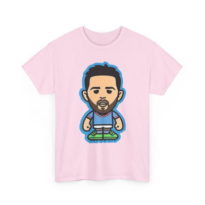 Bernardo Silva Manchester City Legend Graphic Tee — Player Cartoon Front & Tribute Poster Back