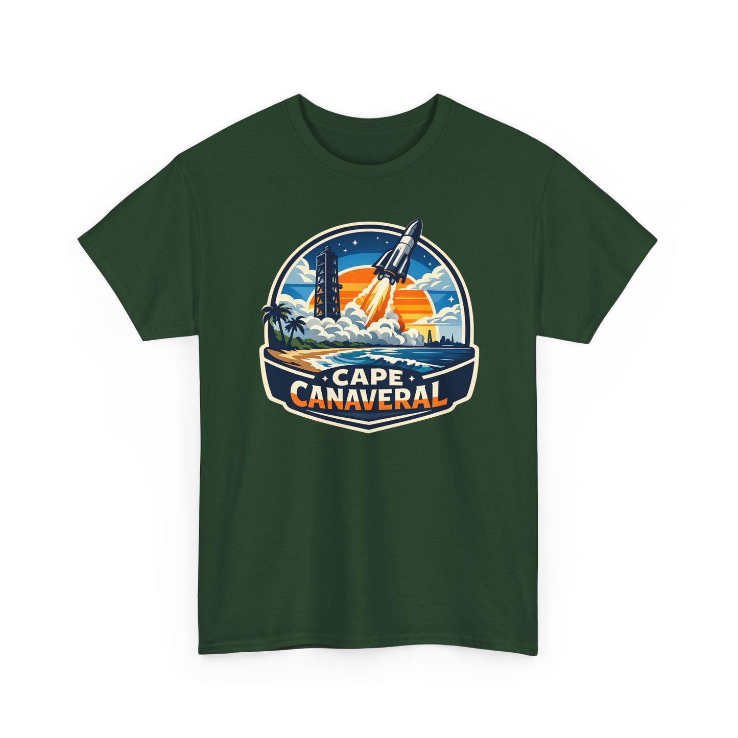 Cape Canaveral Rocket Launch T-Shirt