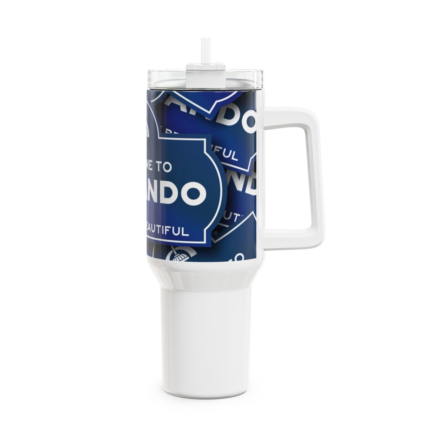 Orlando 'Welcome to Orlando' 40oz Tumbler - The City Beautiful Travel Mug