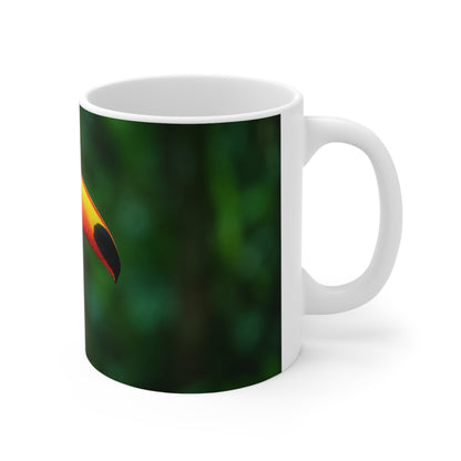 Toucan Photo Ceramic Coffee Mug – Tropical Bird 11oz & 15oz