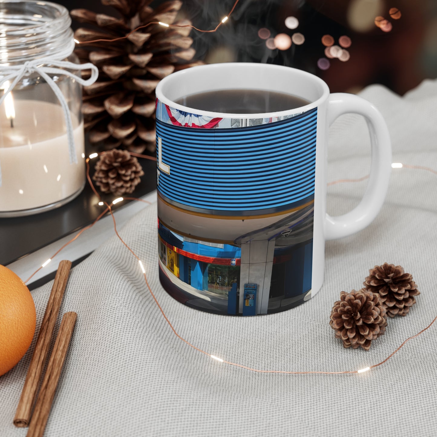 Universal Orlando Resort Photo Mug — Retro Theme Park Coffee Cup (11oz, 15oz)