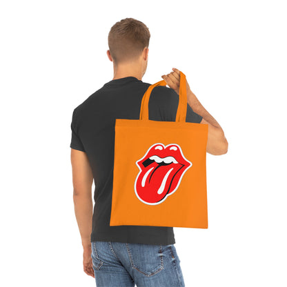 Rock Red Tongue Graphic Tote Bag