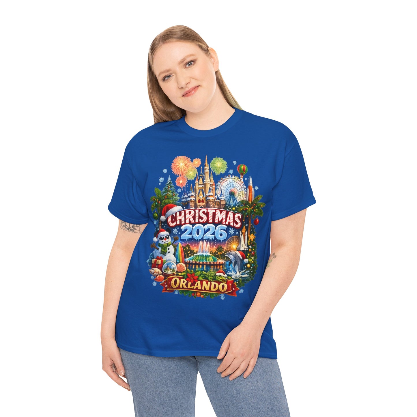 Christmas 2026 Orlando T-Shirt — Holiday Theme Park Souvenir Tee