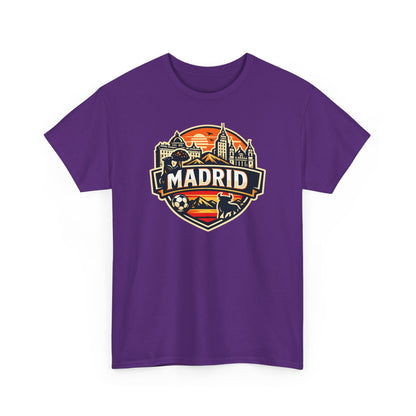 Madrid Skyline Soccer Crest T-Shirt