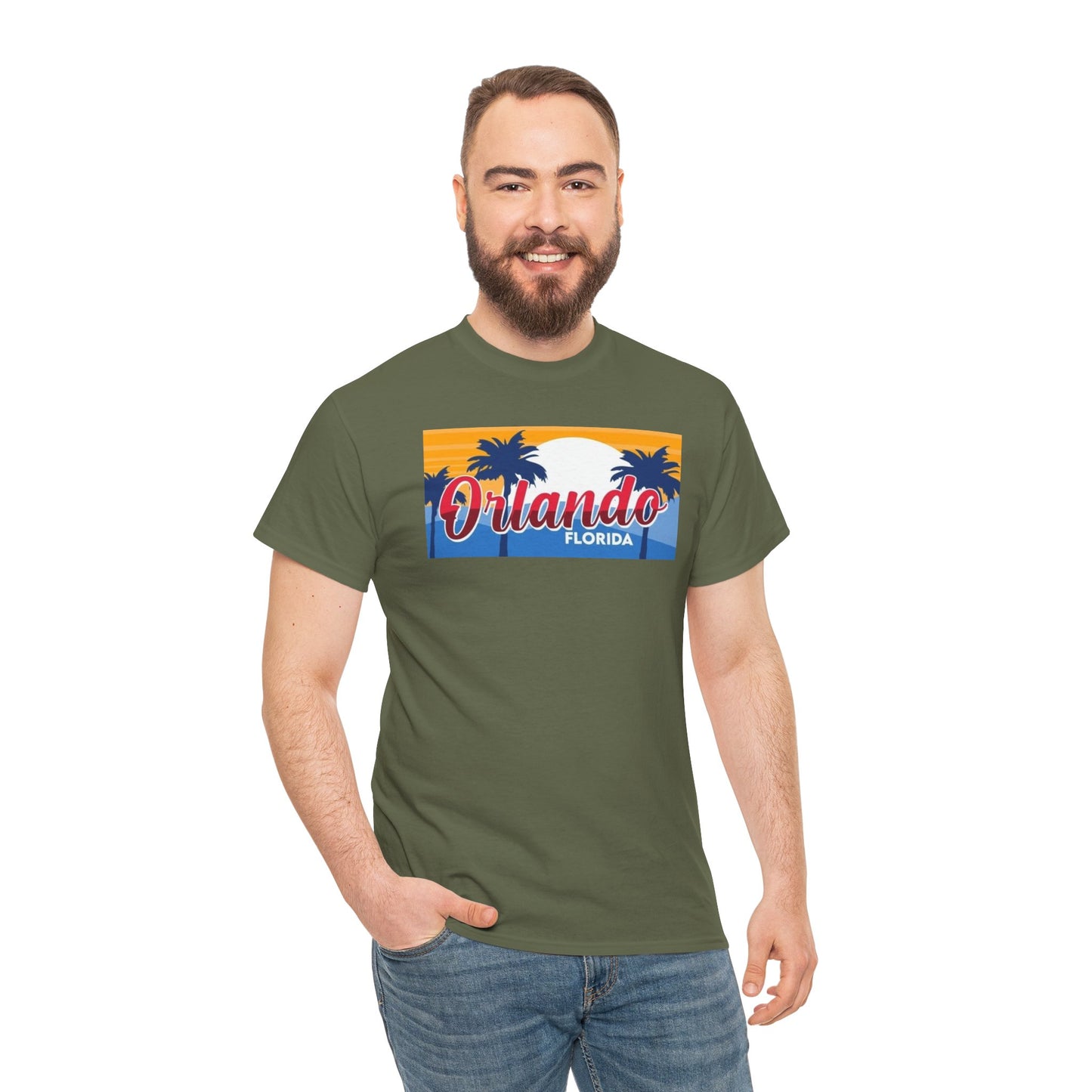 Orlando Florida Retro Sunset T-Shirt