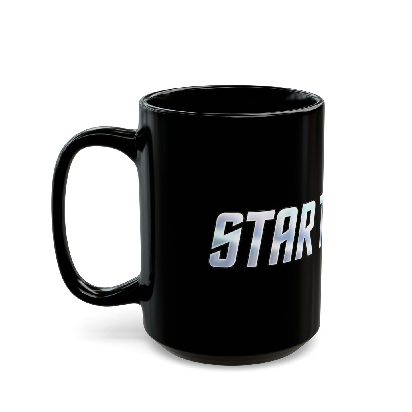 Star Trek 60th Anniversary Black Coffee Mug — Sci‑Fi Fan Gift (11oz/15oz)