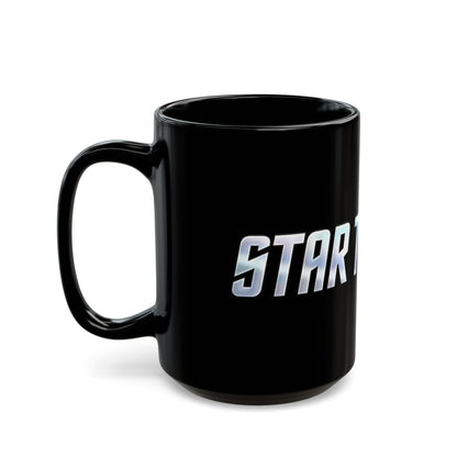 Star Trek 60th Anniversary Black Coffee Mug — Sci‑Fi Fan Gift (11oz/15oz)