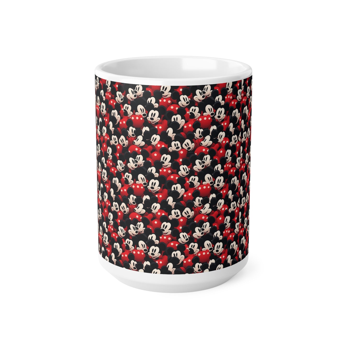 Mickey Mouse Character Pattern Ceramic Mug – Retro Cartoon Faces 11oz & 15oz