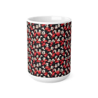 Mickey Mouse Character Pattern Ceramic Mug – Retro Cartoon Faces 11oz & 15oz