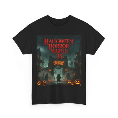Halloween Horror Nights 35 T-Shirt — Pumpkin Night Tee