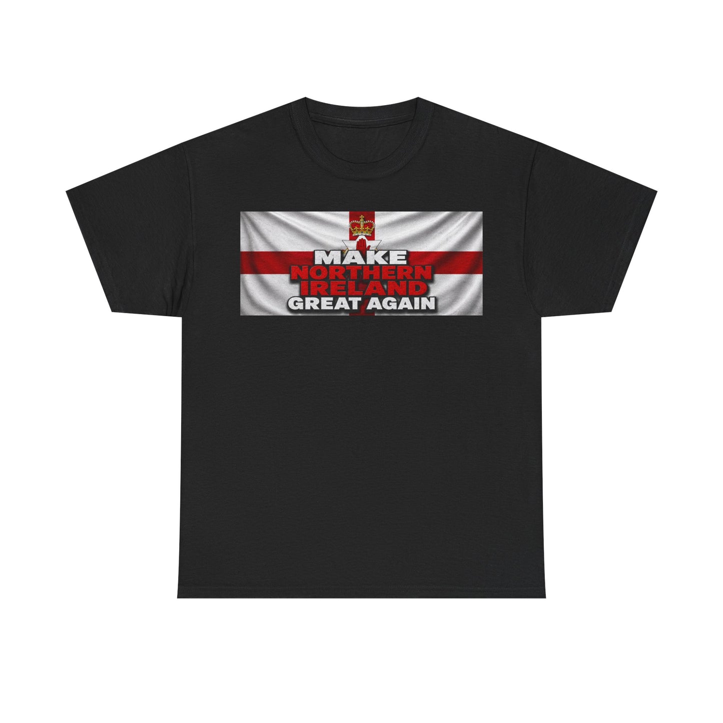 Northern Ireland Collage Tee — "Make Northern Ireland Great Again" Graphic T-Shirt