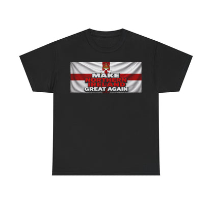 Northern Ireland Collage Tee — "Make Northern Ireland Great Again" Graphic T-Shirt
