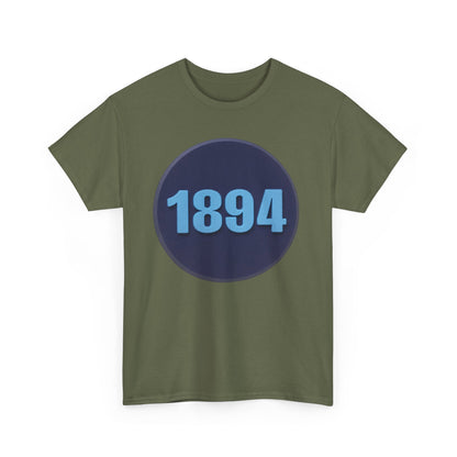 1894 Manchester City Circle Graphic Tee — Vintage Year Anniversary T-Shirt