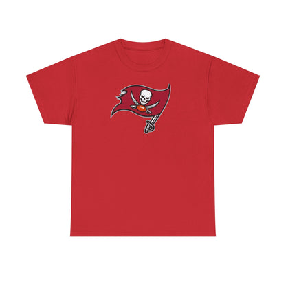 Tampa Bay Buccaneers Flag T-Shirt — Football Pirate Logo Tee