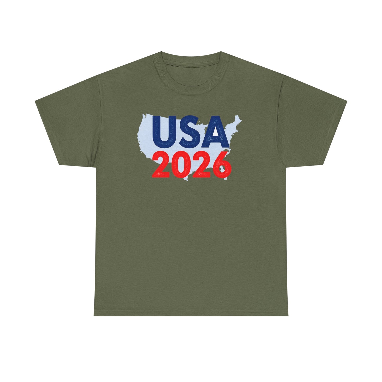 USA 2026 T-Shirt — Patriotic Supporter Tee